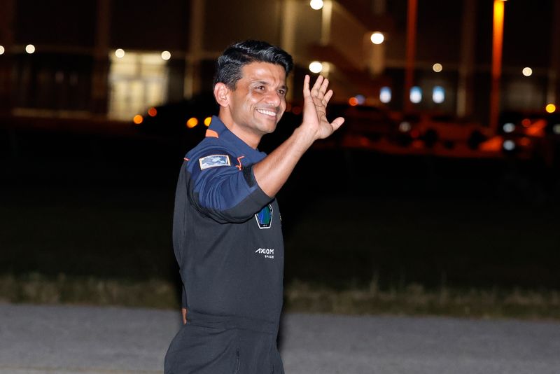 ‘Aspirations of 1.4 billion’: India celebrates as first International Space Station mission gets underway