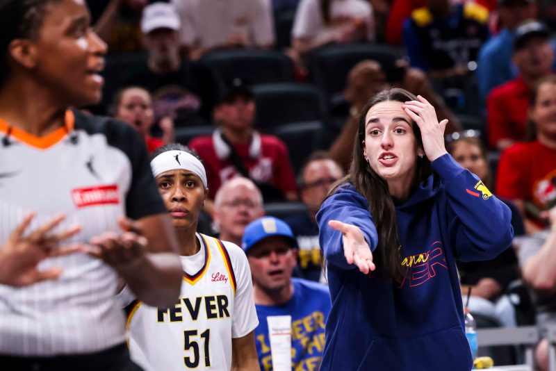 Caitlin Clark ruled out of showdown with Aces as injury lingers