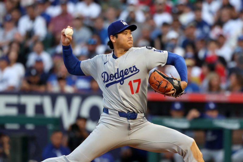 Shohei Ohtani strikes out Mike Trout twice in Dodgers-Angels showdown