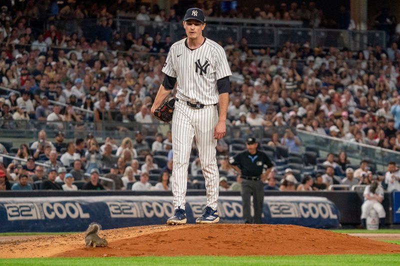 Watch: Squirrel interrupts play at Yankee Stadium