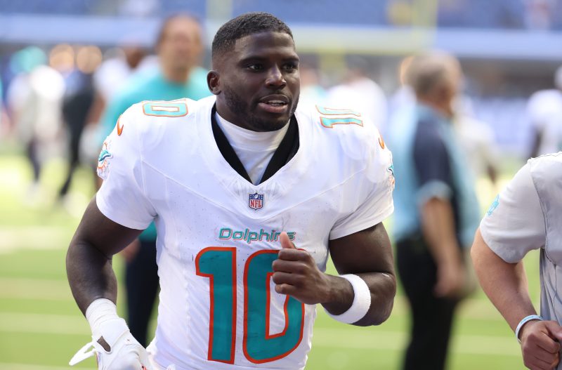 NFL says it’s reviewing domestic violence claims against Tyreek Hill