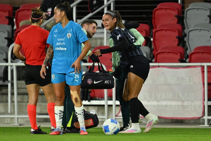 USWNT star Trinity Rodman leaves Washington Spirit game with injury