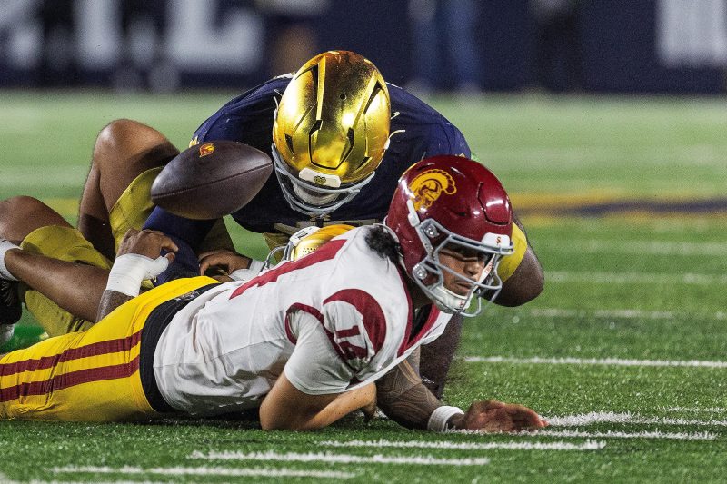 Where will USC football fall in top 25 after Notre Dame loss?