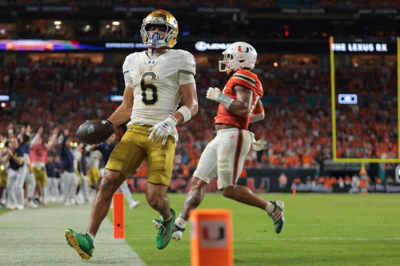 Playoff rankings winners, losers include SEC, Notre Dame, ACC
