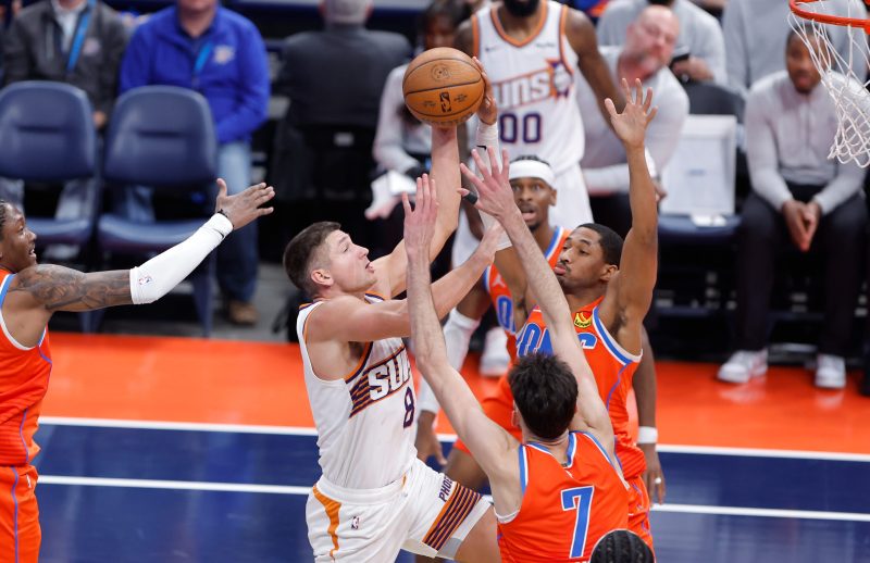 Grayson Allen ejected from Suns’ NBA Cup game for hard foul