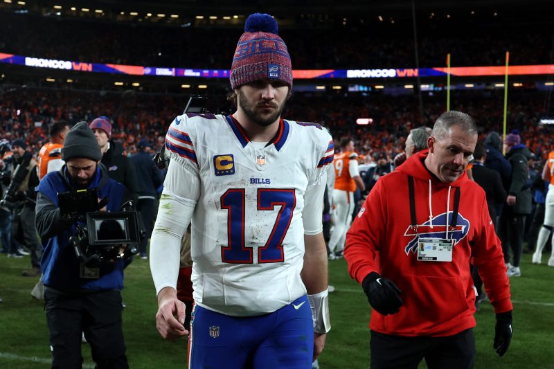 Josh Allen emotional after loss to Broncos