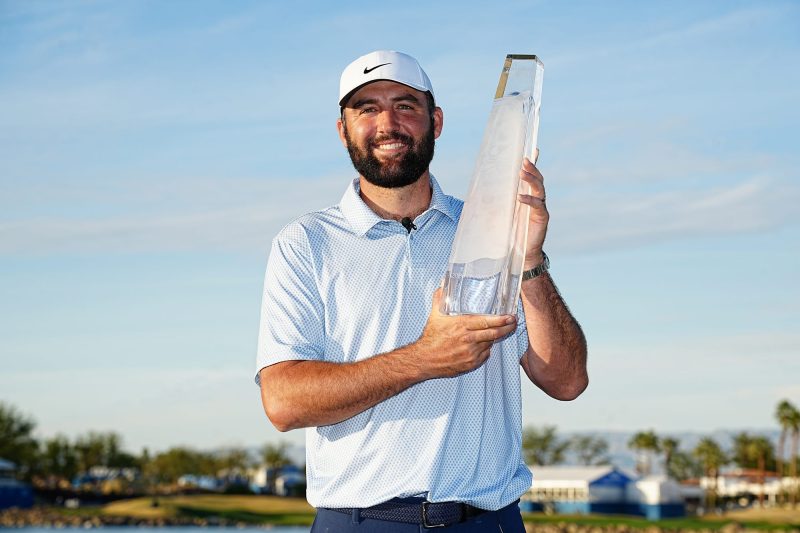 American Express money earned by winner Scottie Scheffler, top finishers