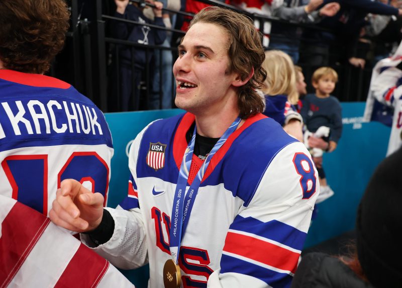 Jack Hughes, mom respond to U.S. men’s hockey backlash over Trump call