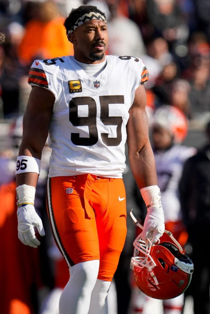 Browns’ star Myles Garrett receives ninth speeding ticket since 2017